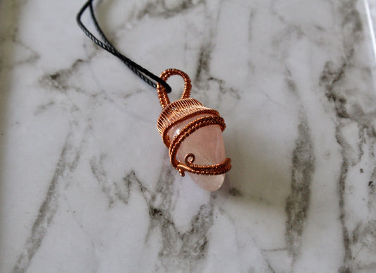 Rose Quartz Pendant